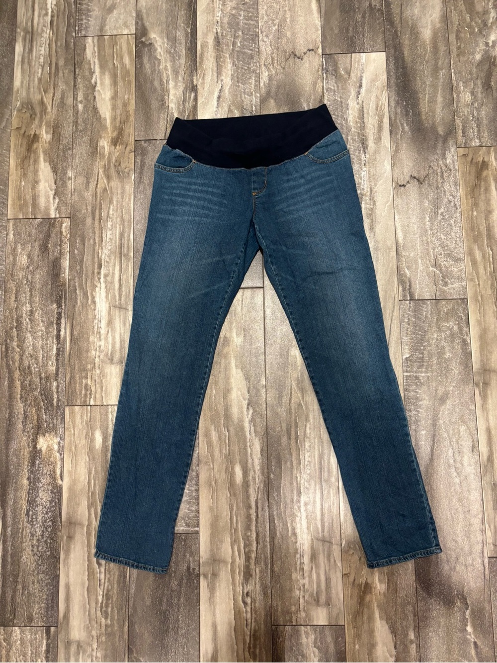 Liz Lange Maternity Skinny Jeans Blue Sz 6
